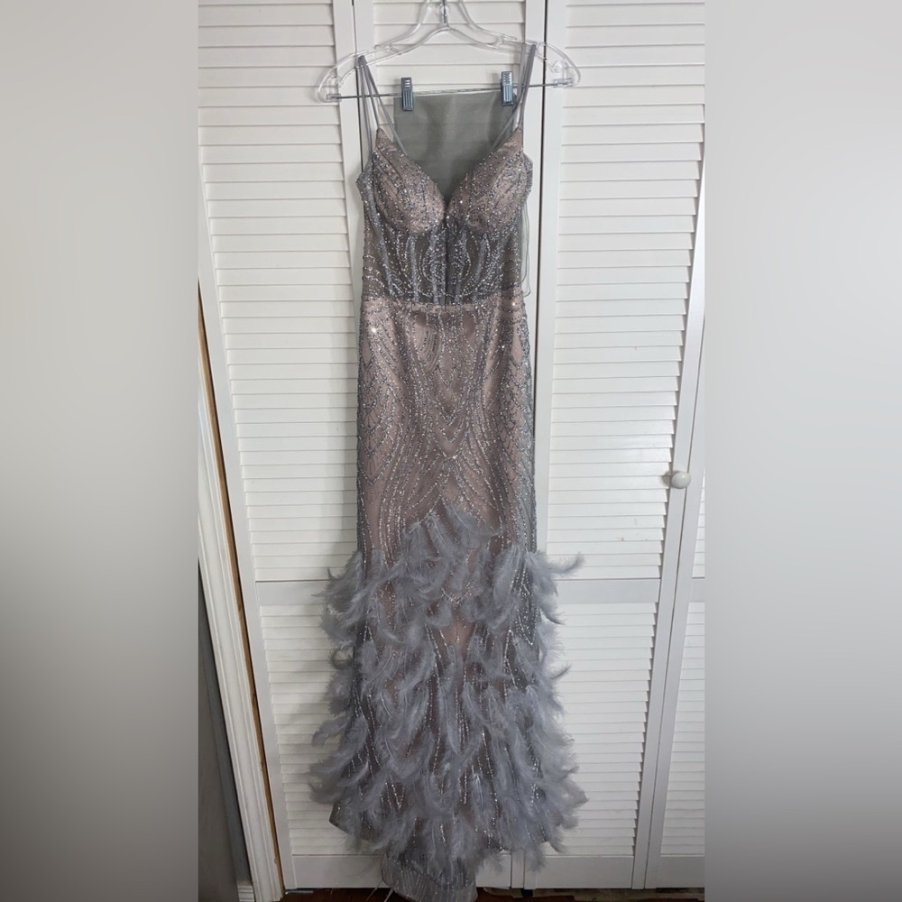 Silver dress